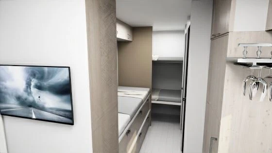 6200mm Off Road Motorhome Containers