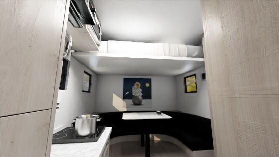 6200mm Off Road Motorhome Containers